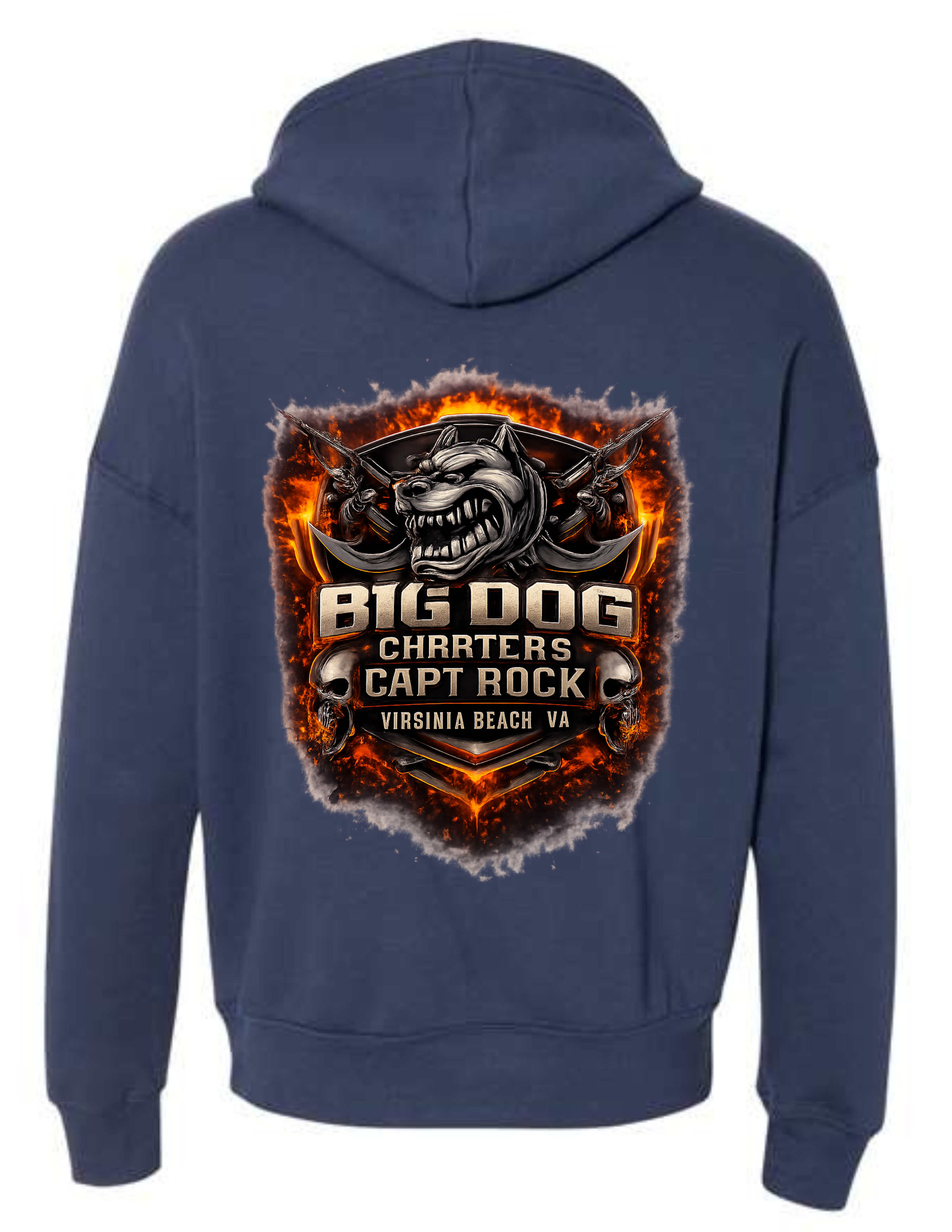 Big Dog Anchors Hoodie
