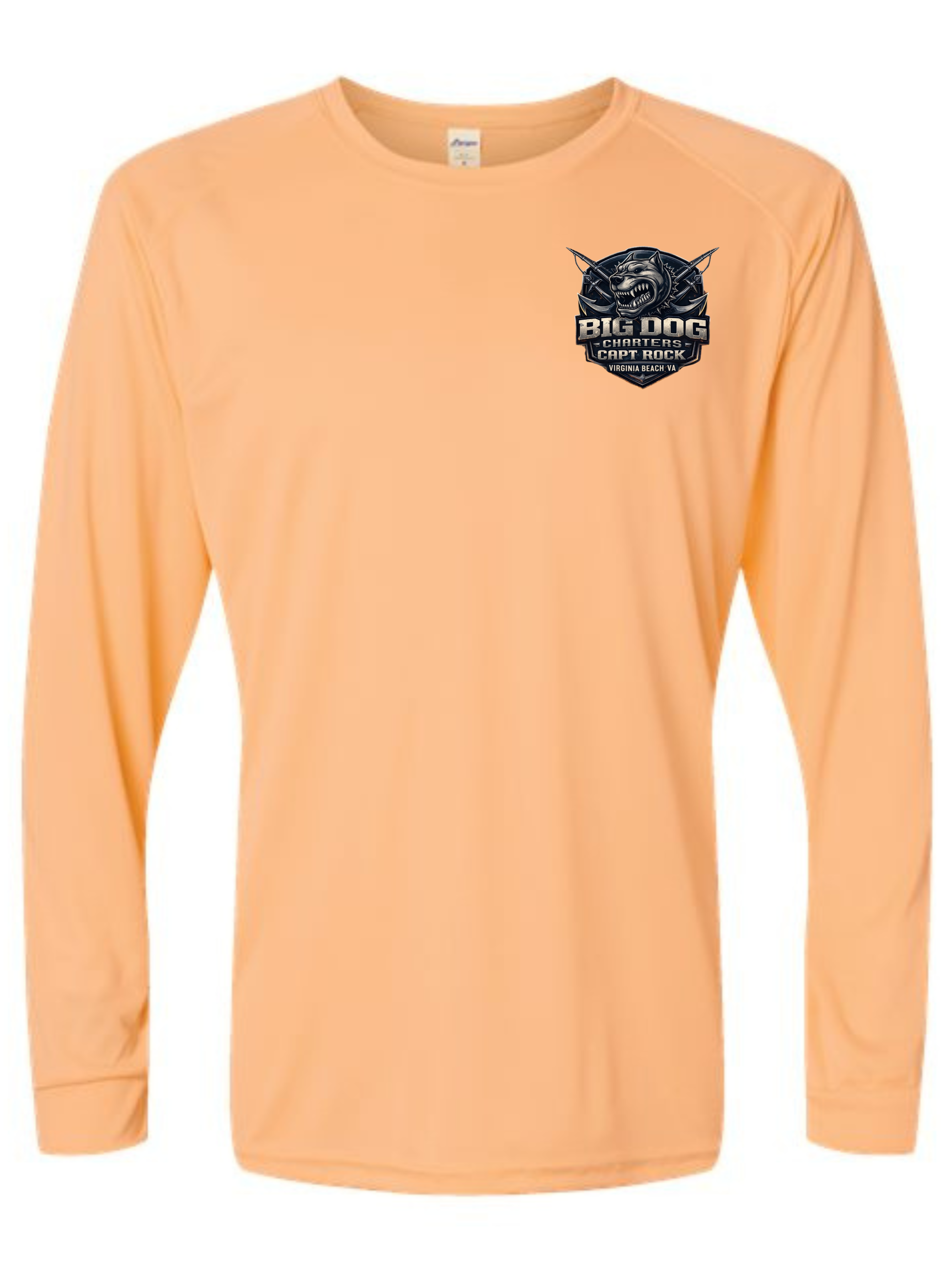Big Dog Charters Anchor SPF 50 Fishing Shirt