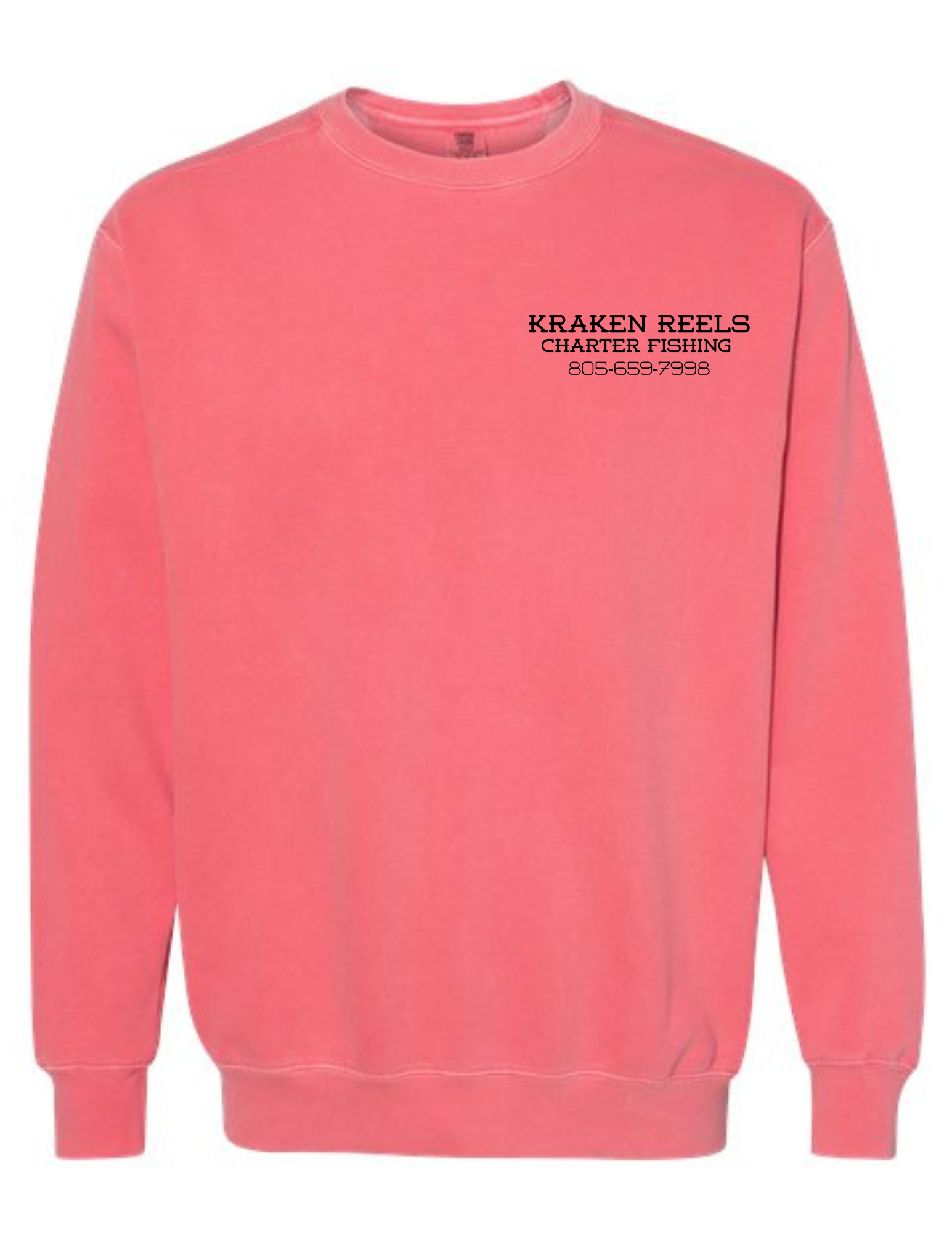 Kraken Reels Boat Crewneck