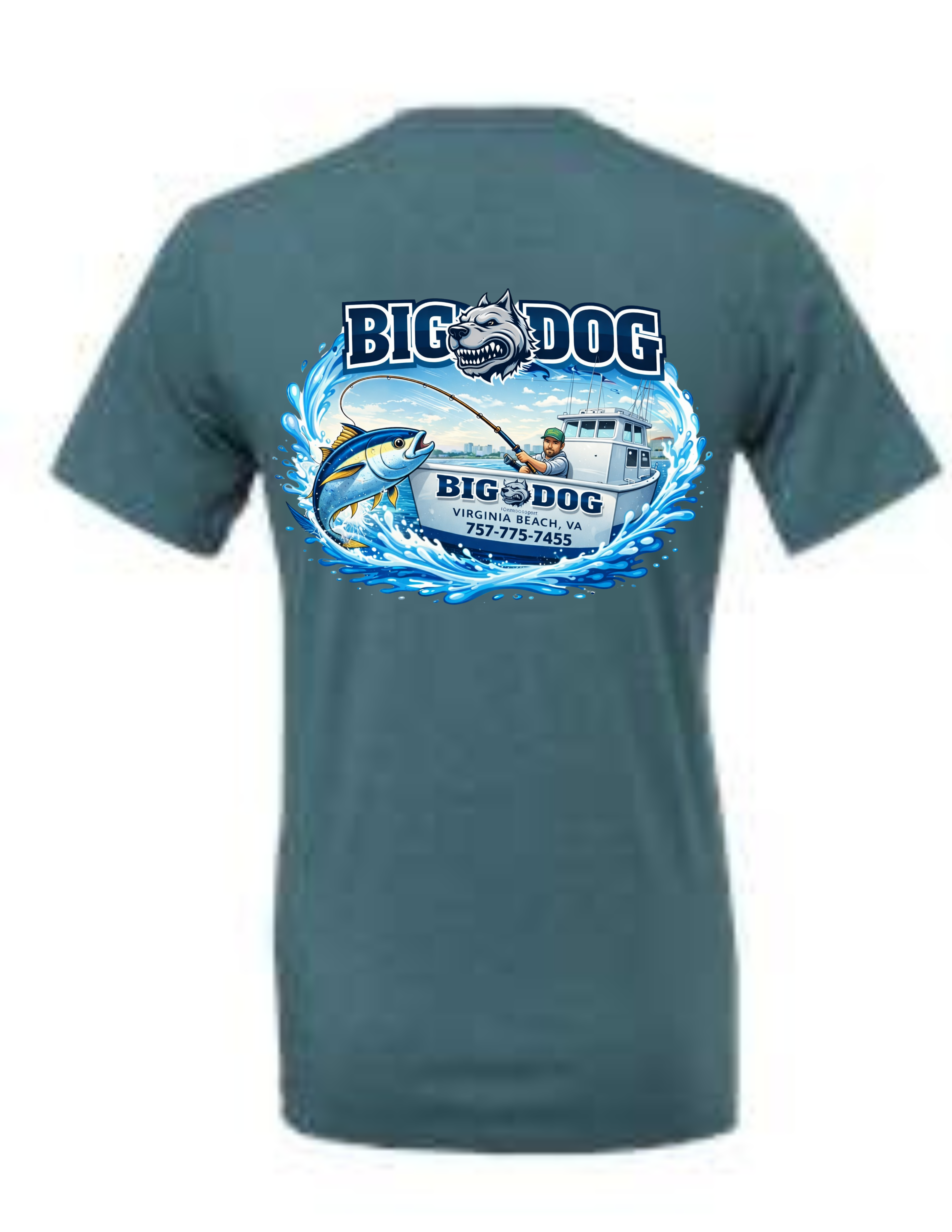 Big Dog Boat Dog Tee