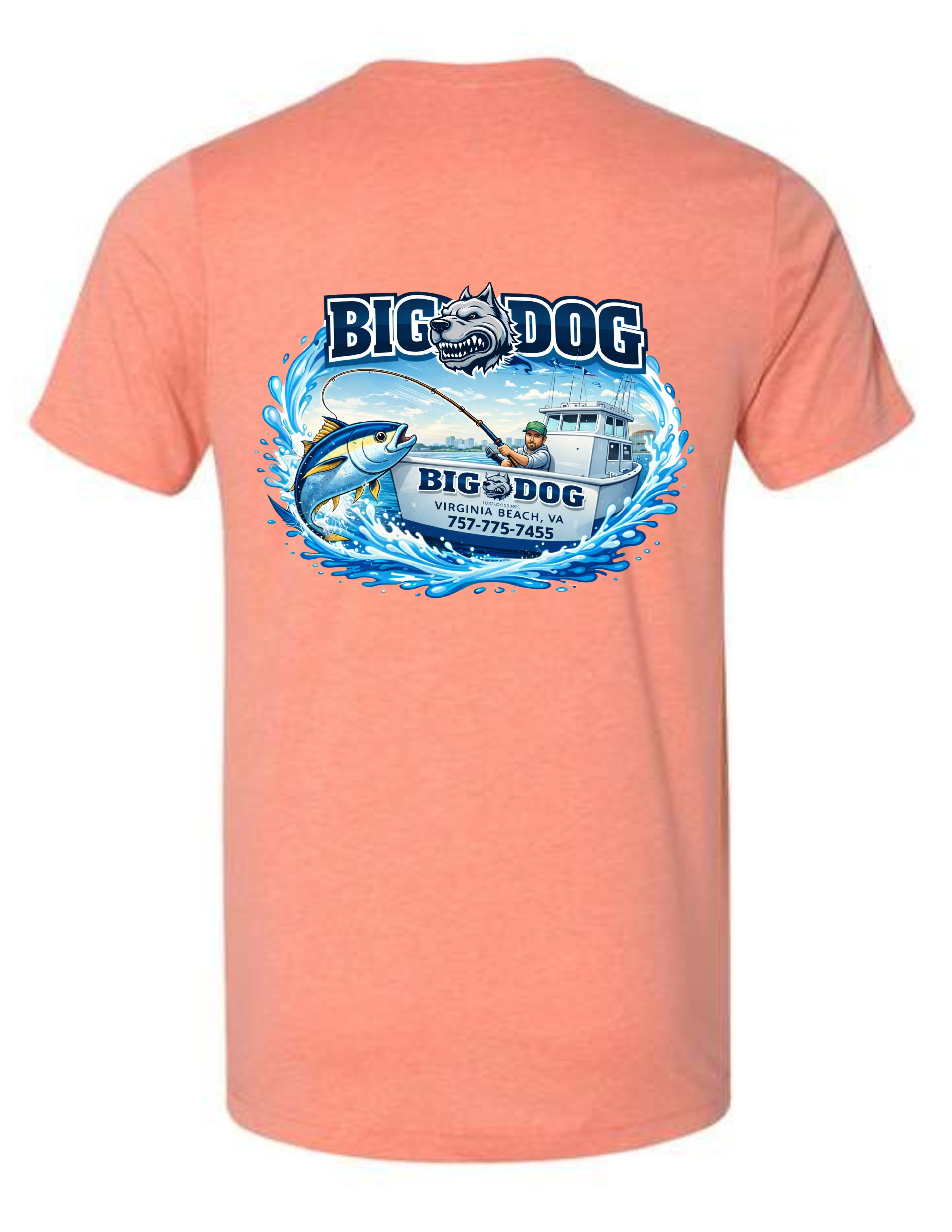 Big Dog Boat Dog Tee