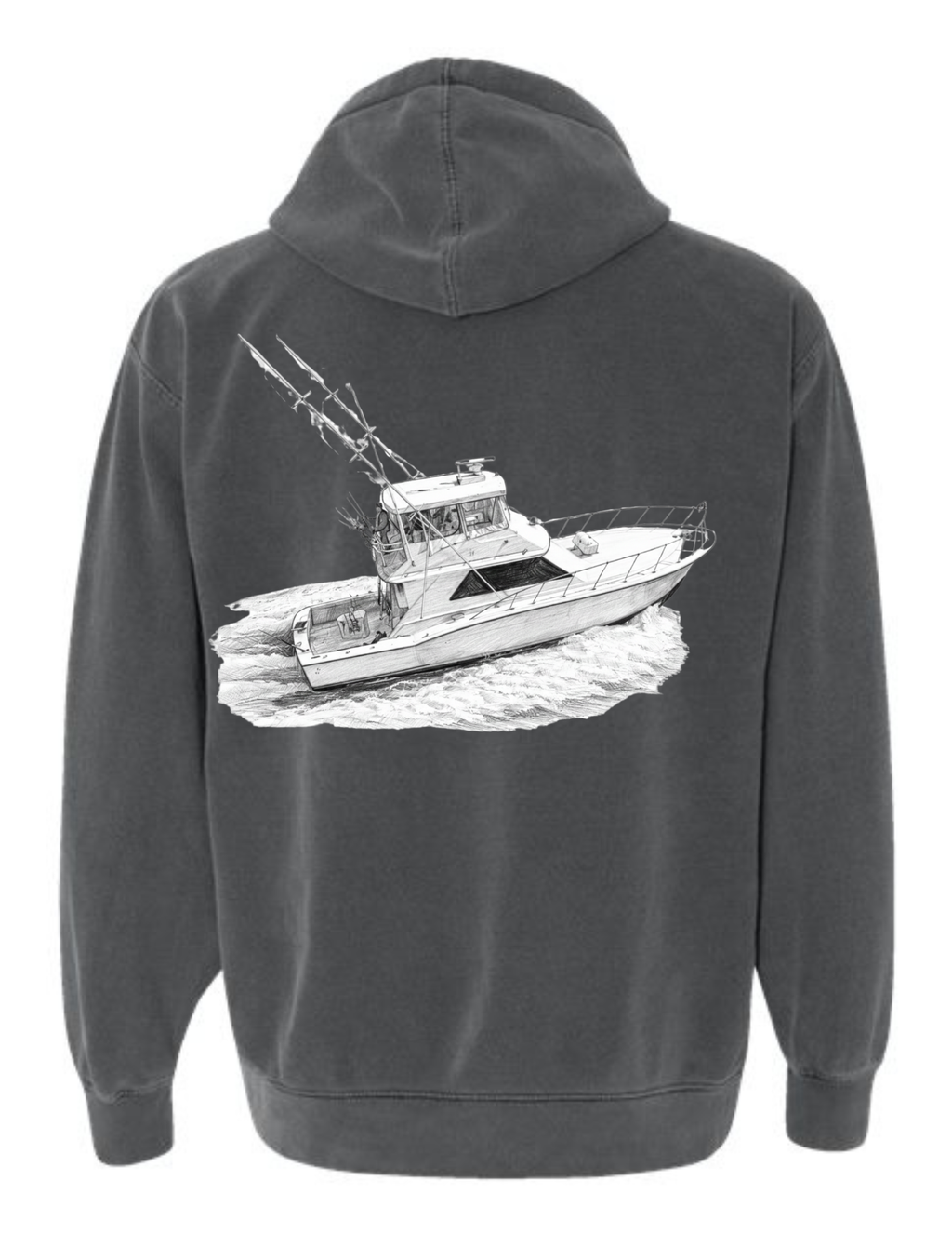 Kraken Reels Boat Hoodie
