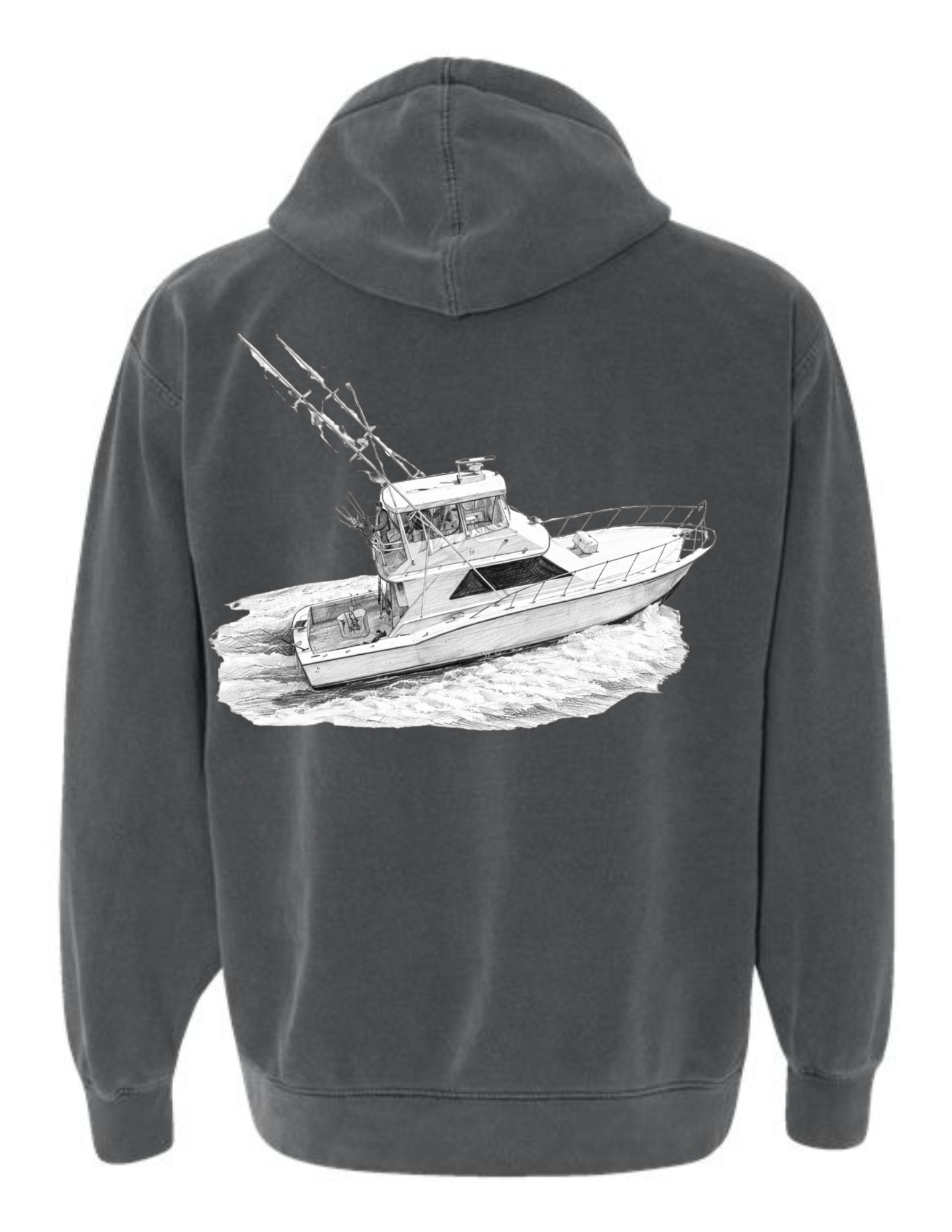 Kraken Reels Boat Hoodie