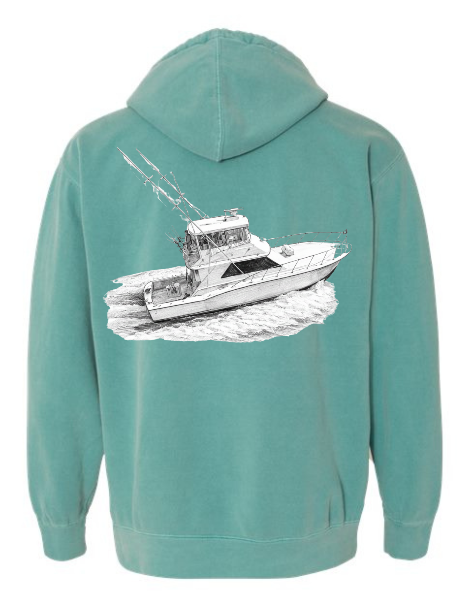 Kraken Reels Boat Hoodie