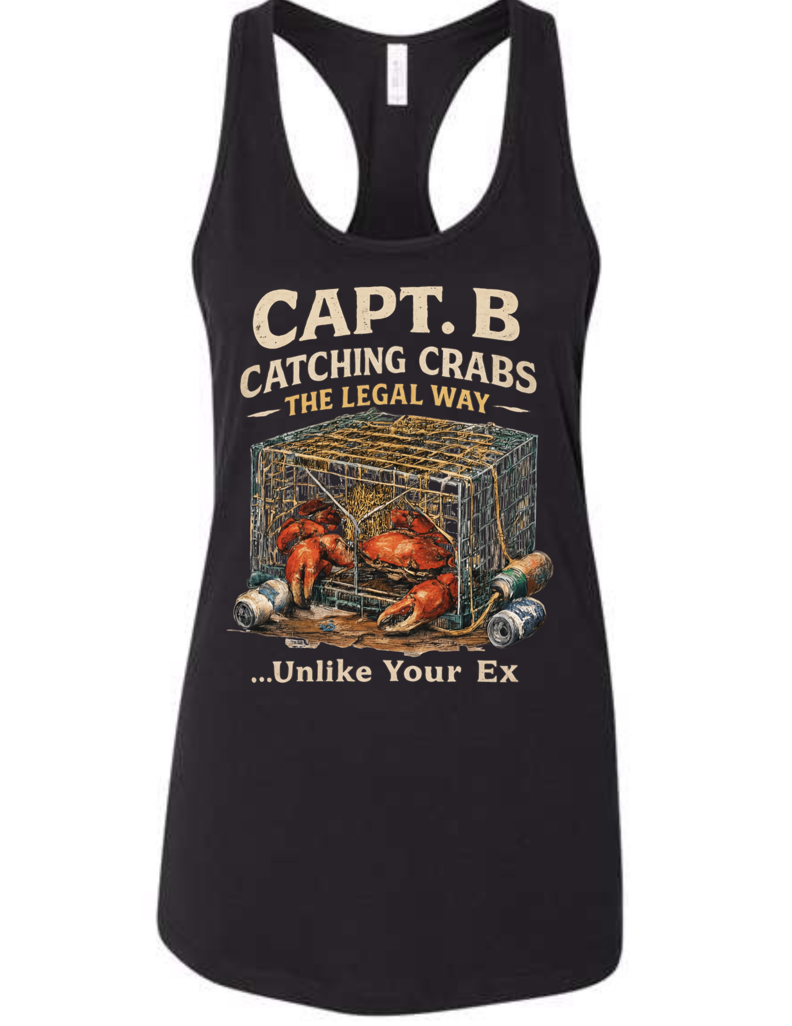 Captain Shenanigans Catchng Crabs