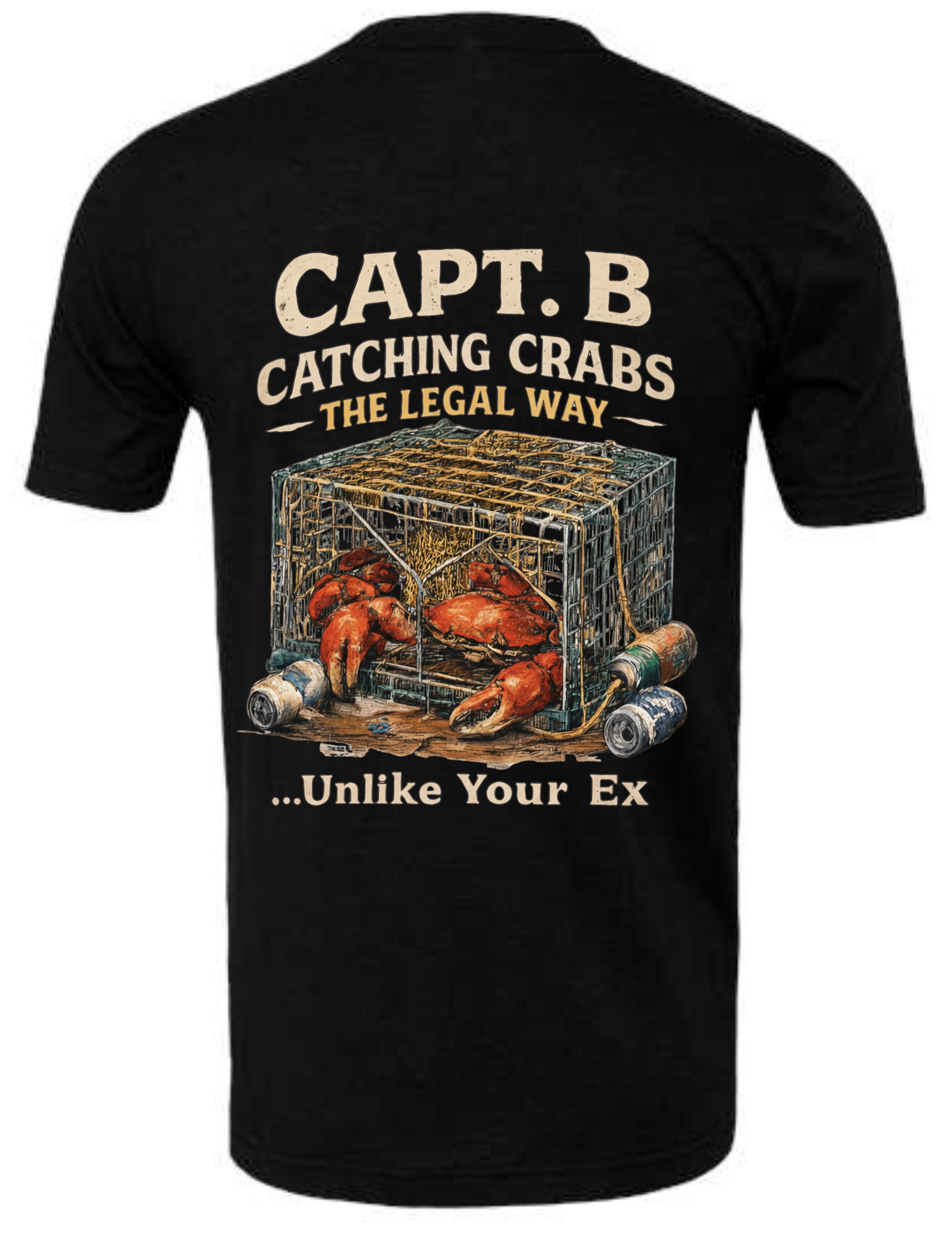 Captain Shenanigans Catchng Crabs