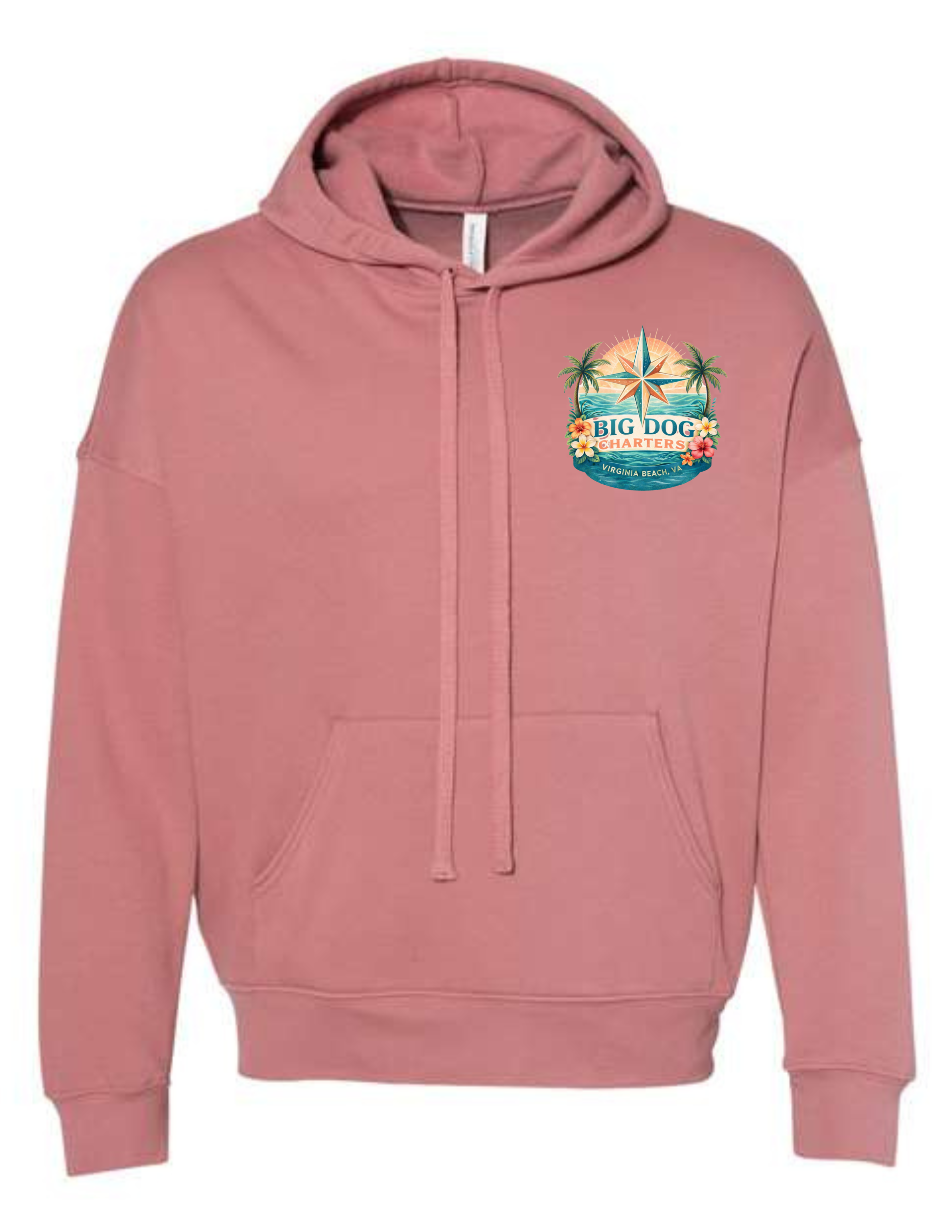 Big Dog Floral Hoodie