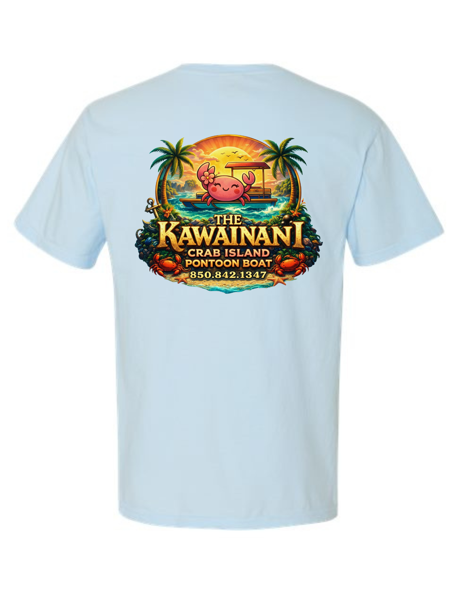 Kawainani Crab Island Tee