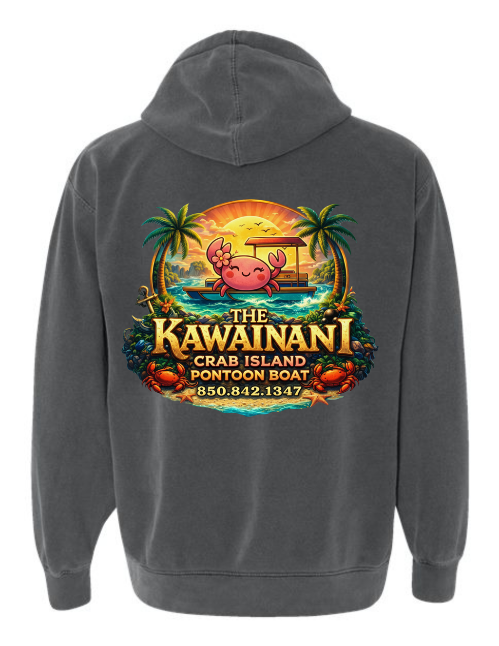 Kawainani Crab Island Hoodie