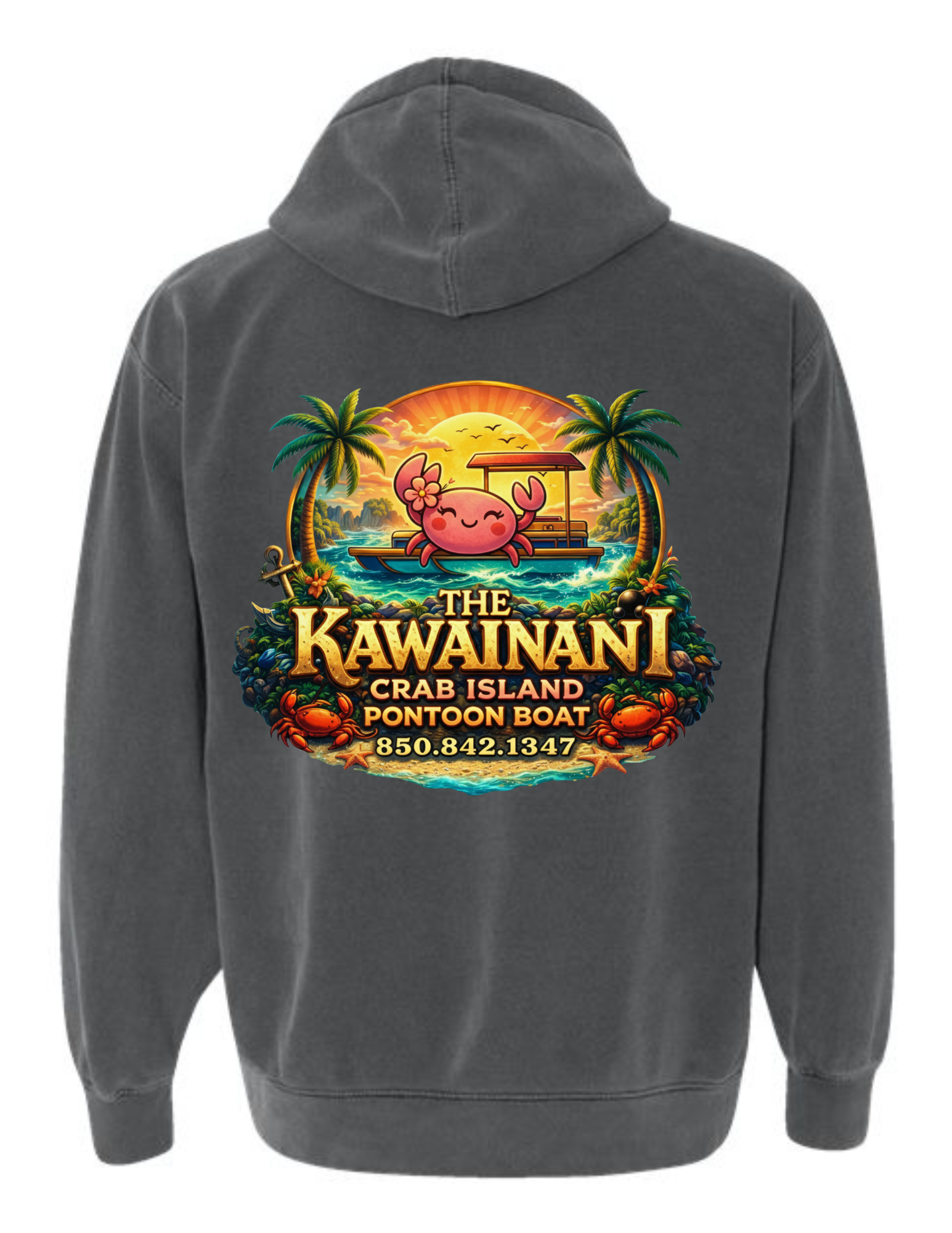 Kawainani Crab Island Hoodie