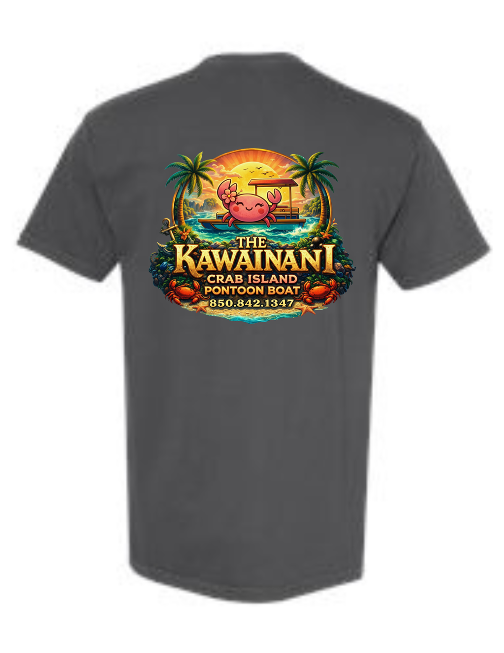 Kawainani Crab Island Tee