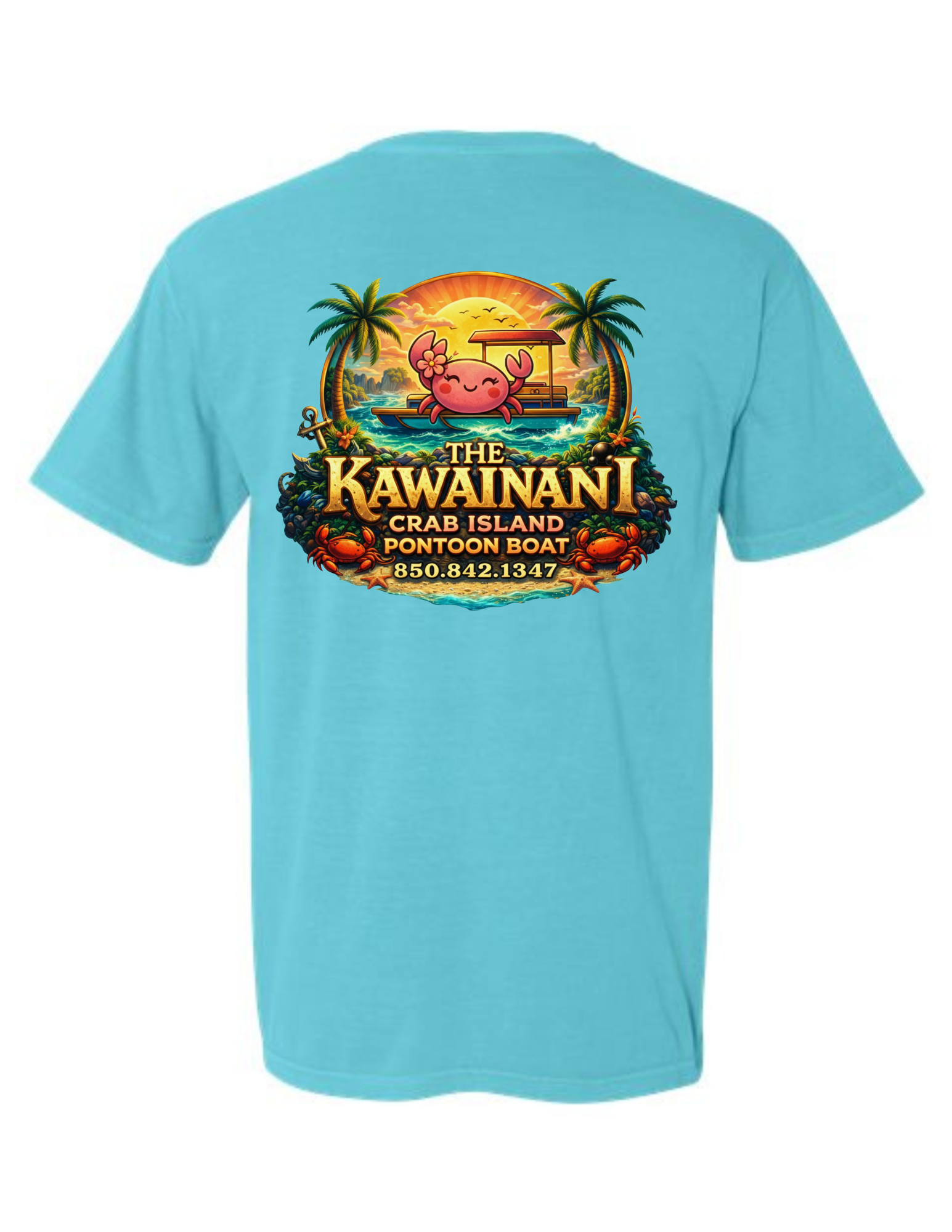 Kawainani Crab Island Tee