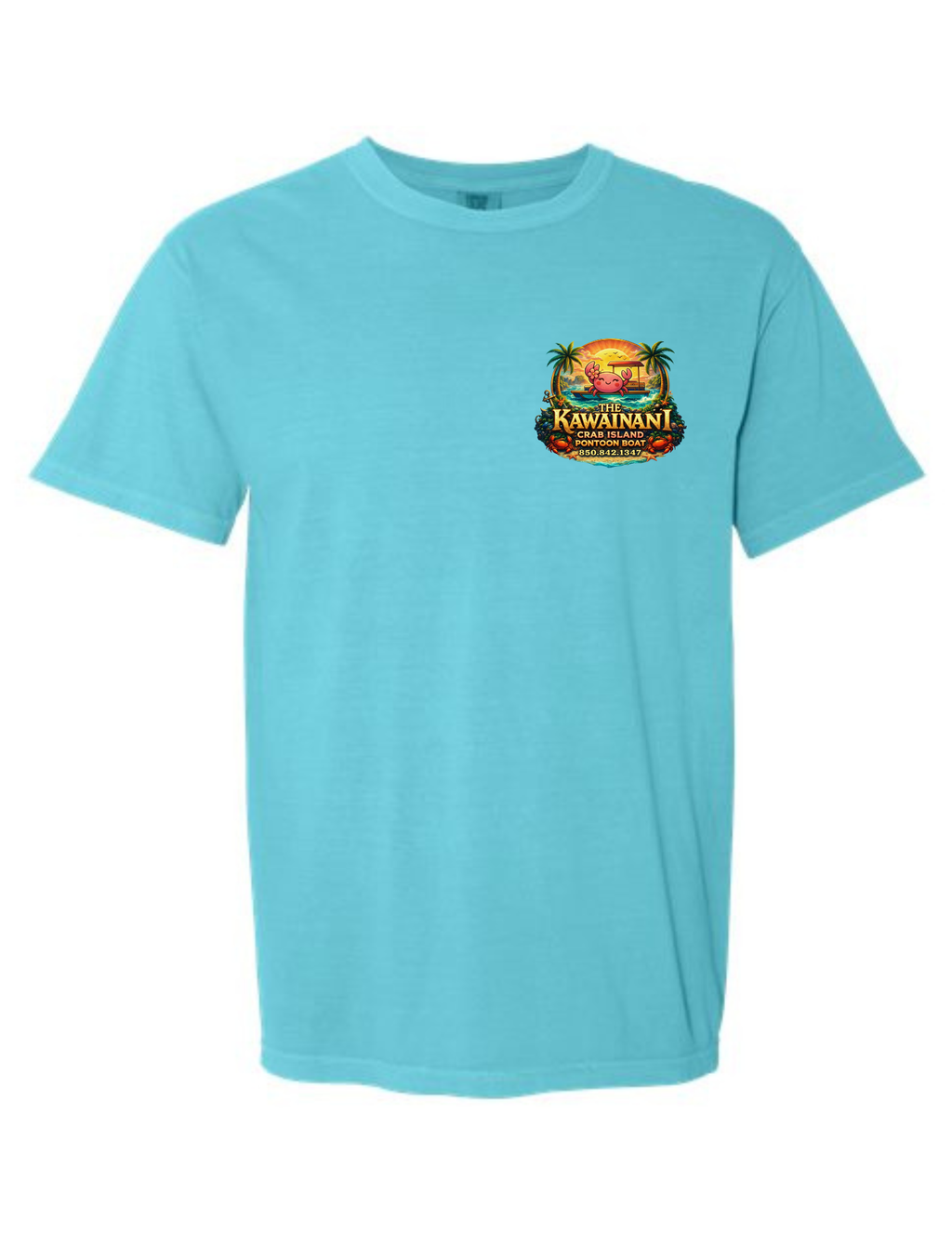 Kawainani Crab Island Tee