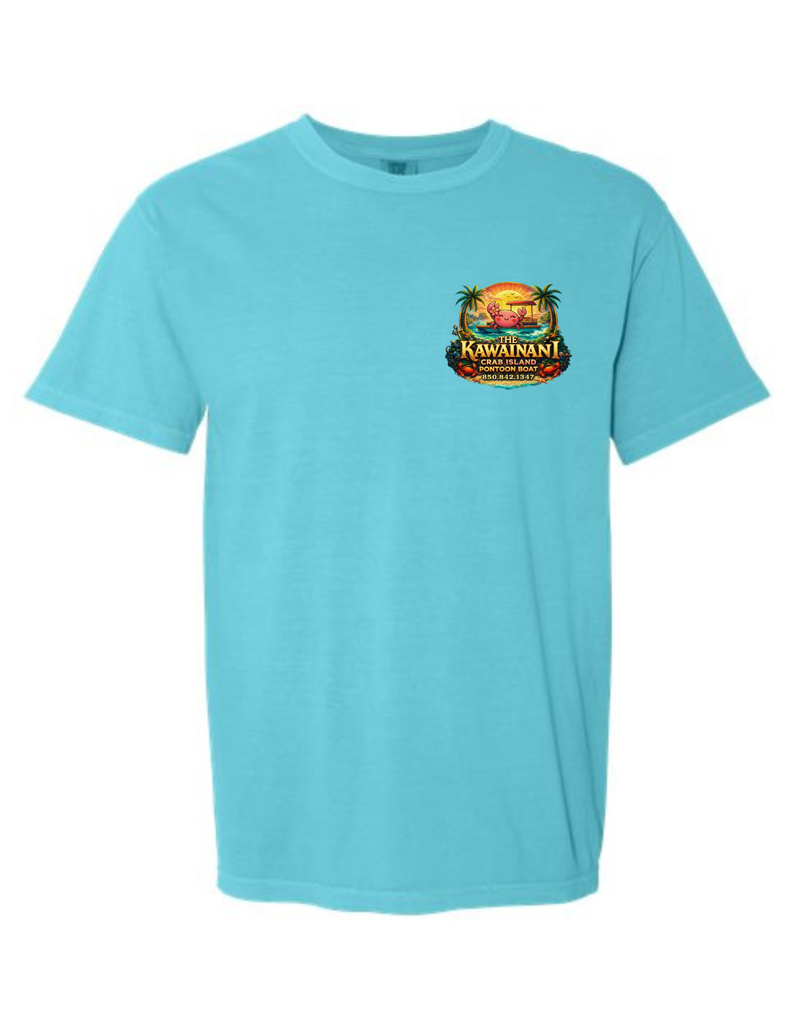 Kawainani Crab Island Tee