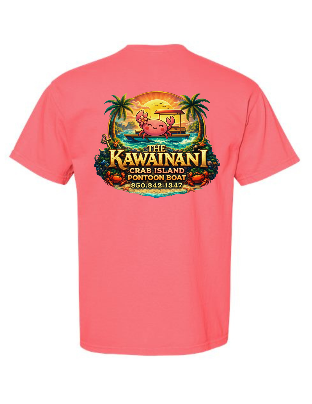 Kawainani Crab Island Tee