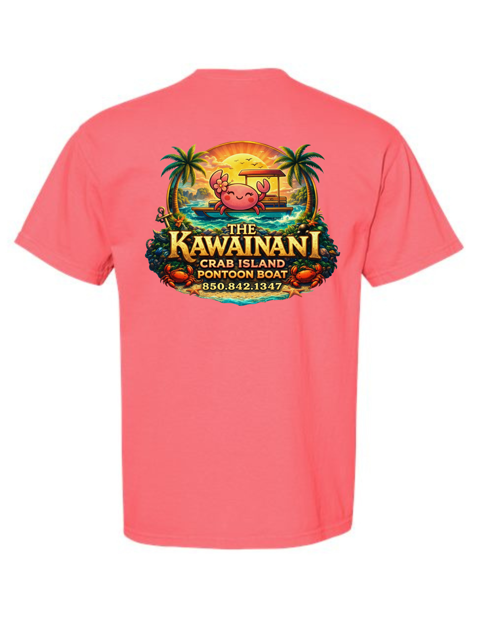 Kawainani Crab Island Tee