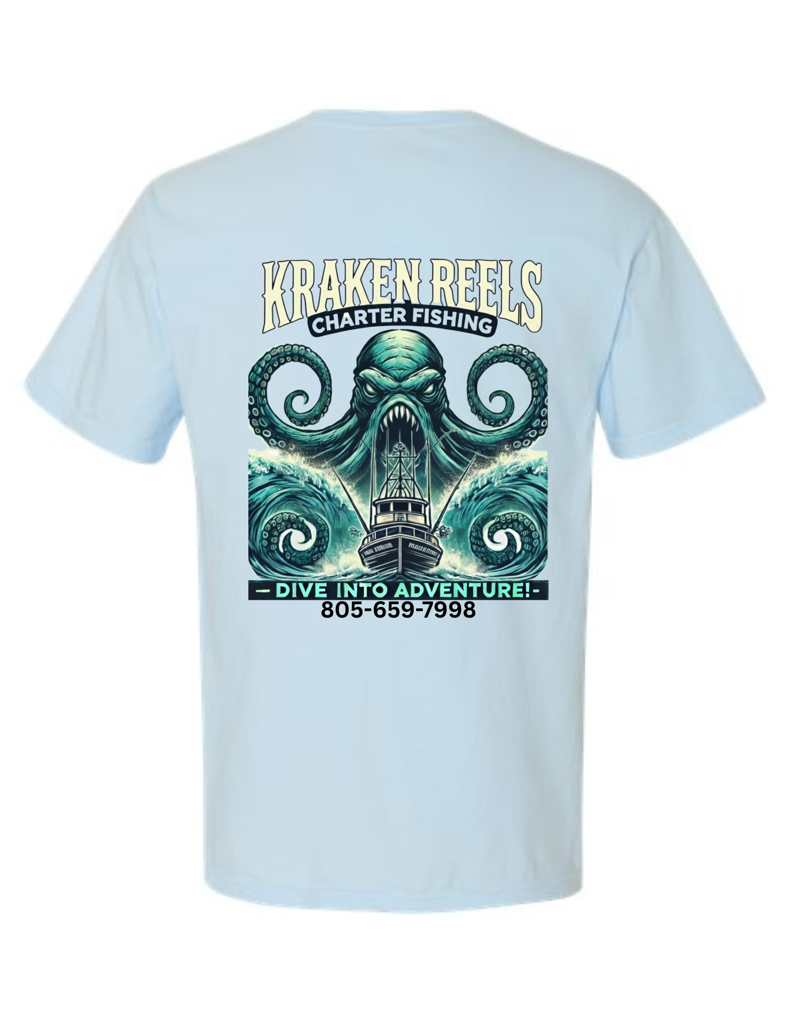 Kraken Reels Tentacle Tee