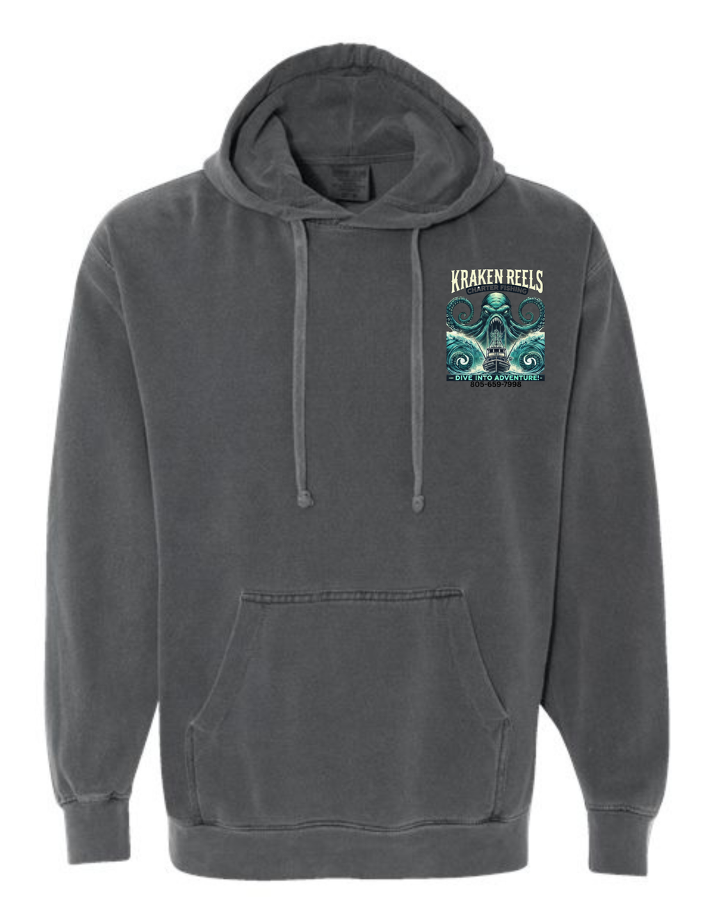 Kraken Reels Ocean Hoodie