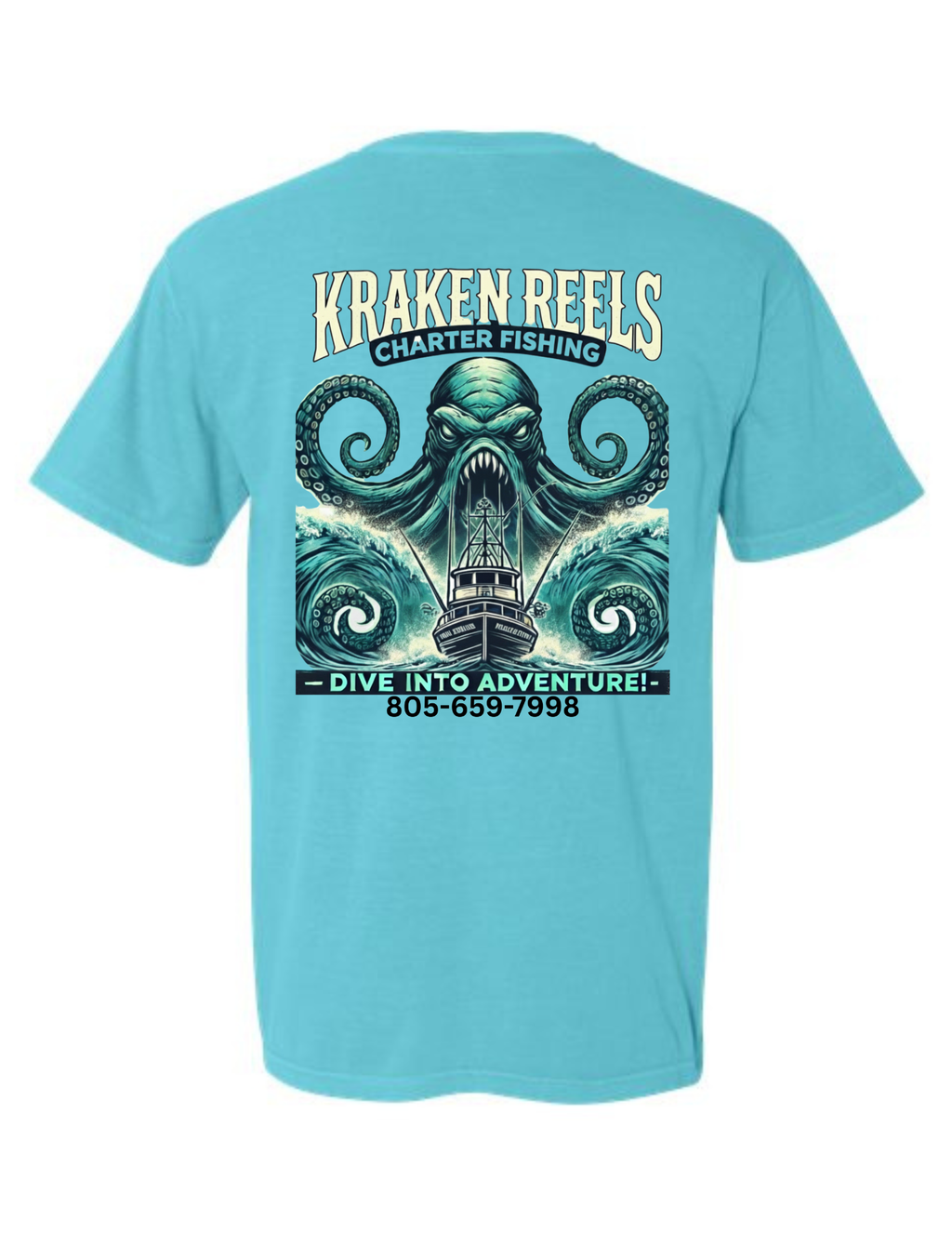 Kraken Reels Tentacle Tee
