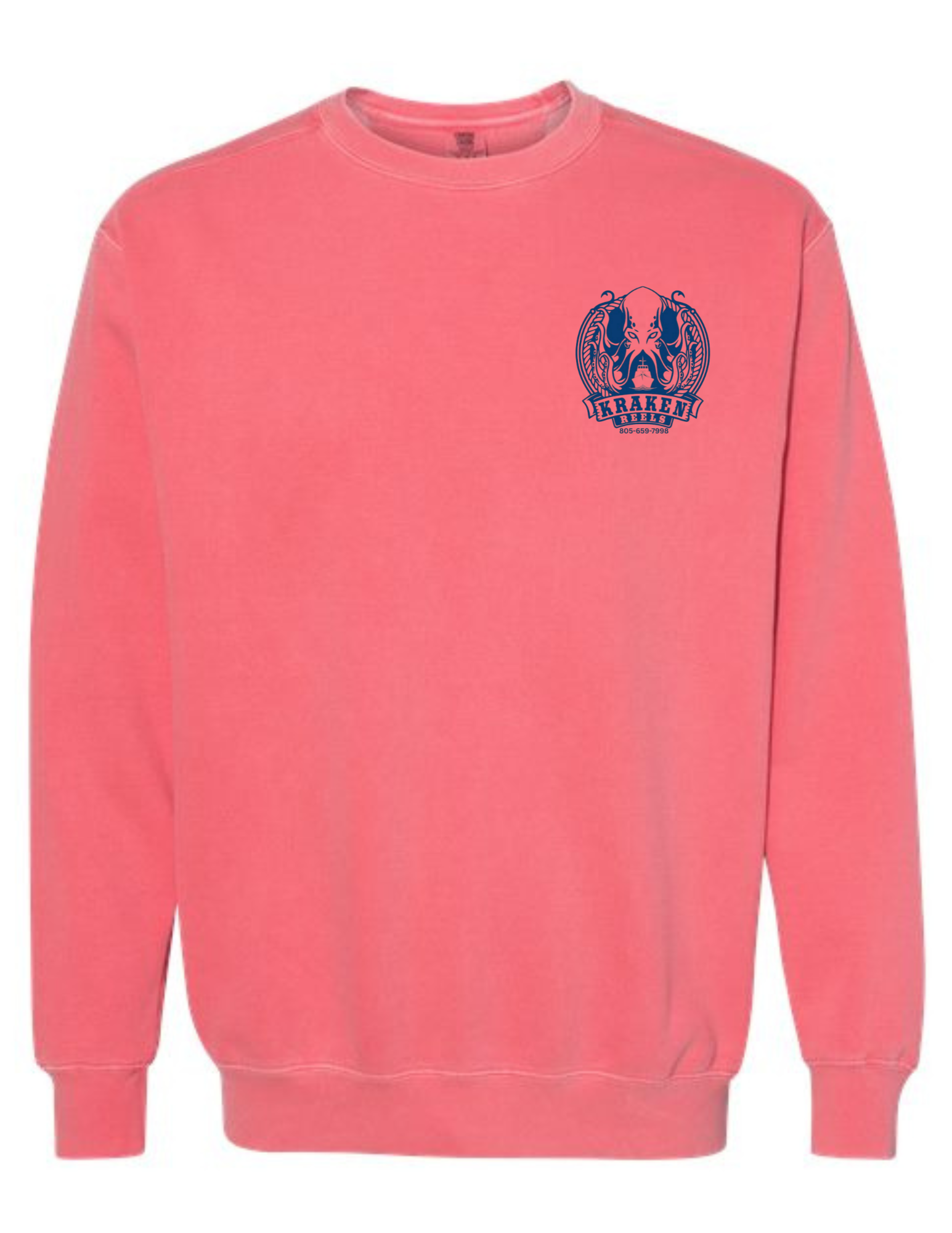 Kraken Reels Octopus Crewneck