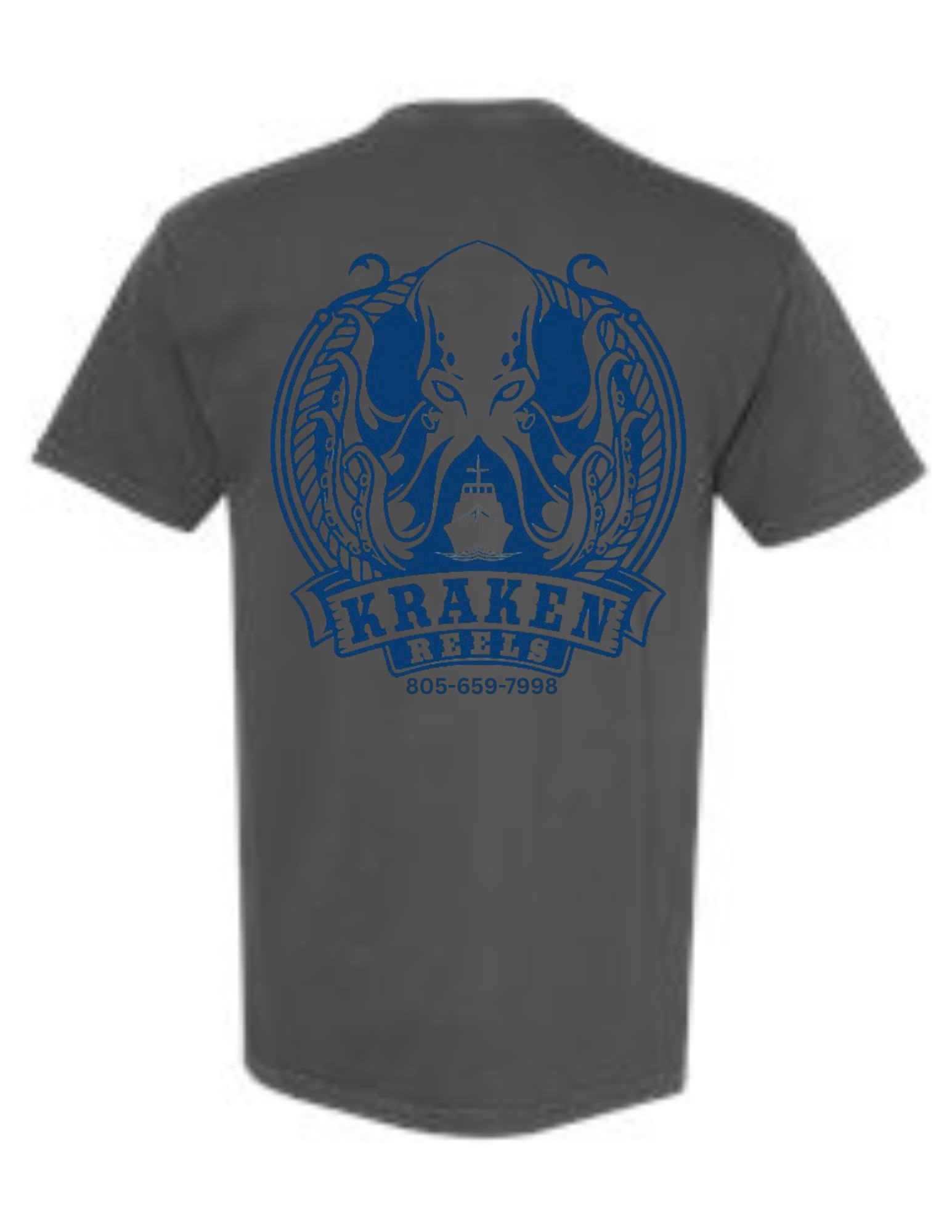 Kraken Reels Octopus Tee