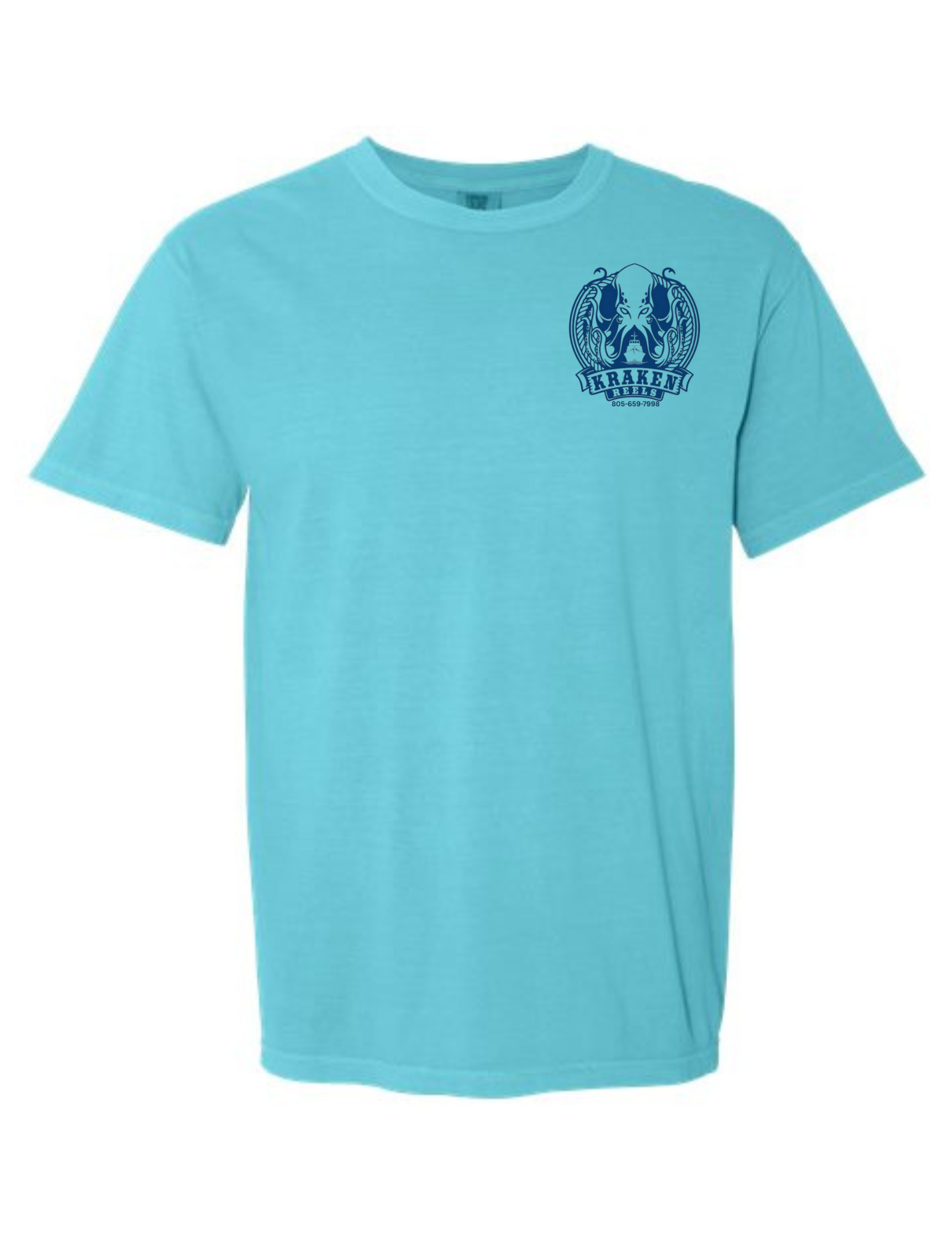 Kraken Reels Octopus Tee