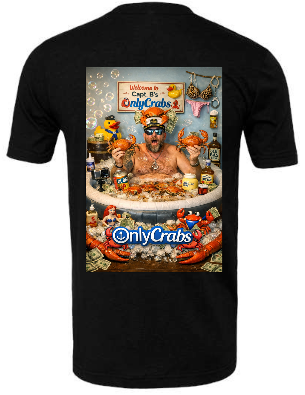 Captain Shenanigans Only Crabs