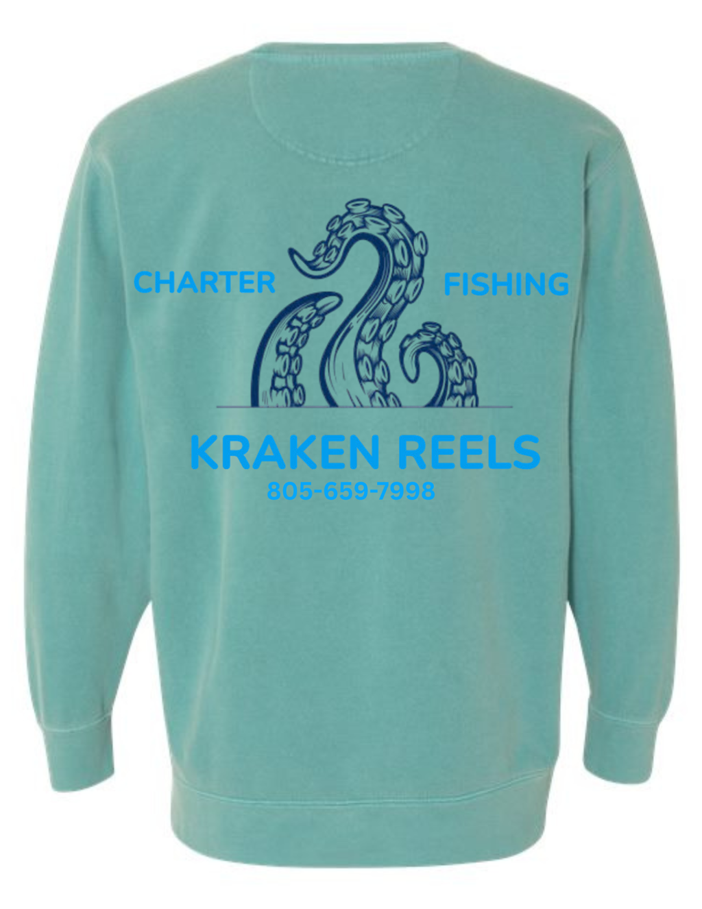 Kraken Reels Tentacle Crewneck