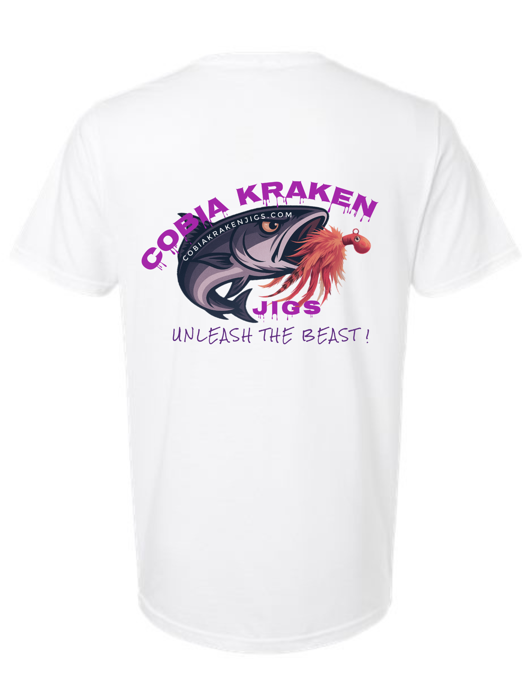 Cobia Kraken Jigs Fish Tee
