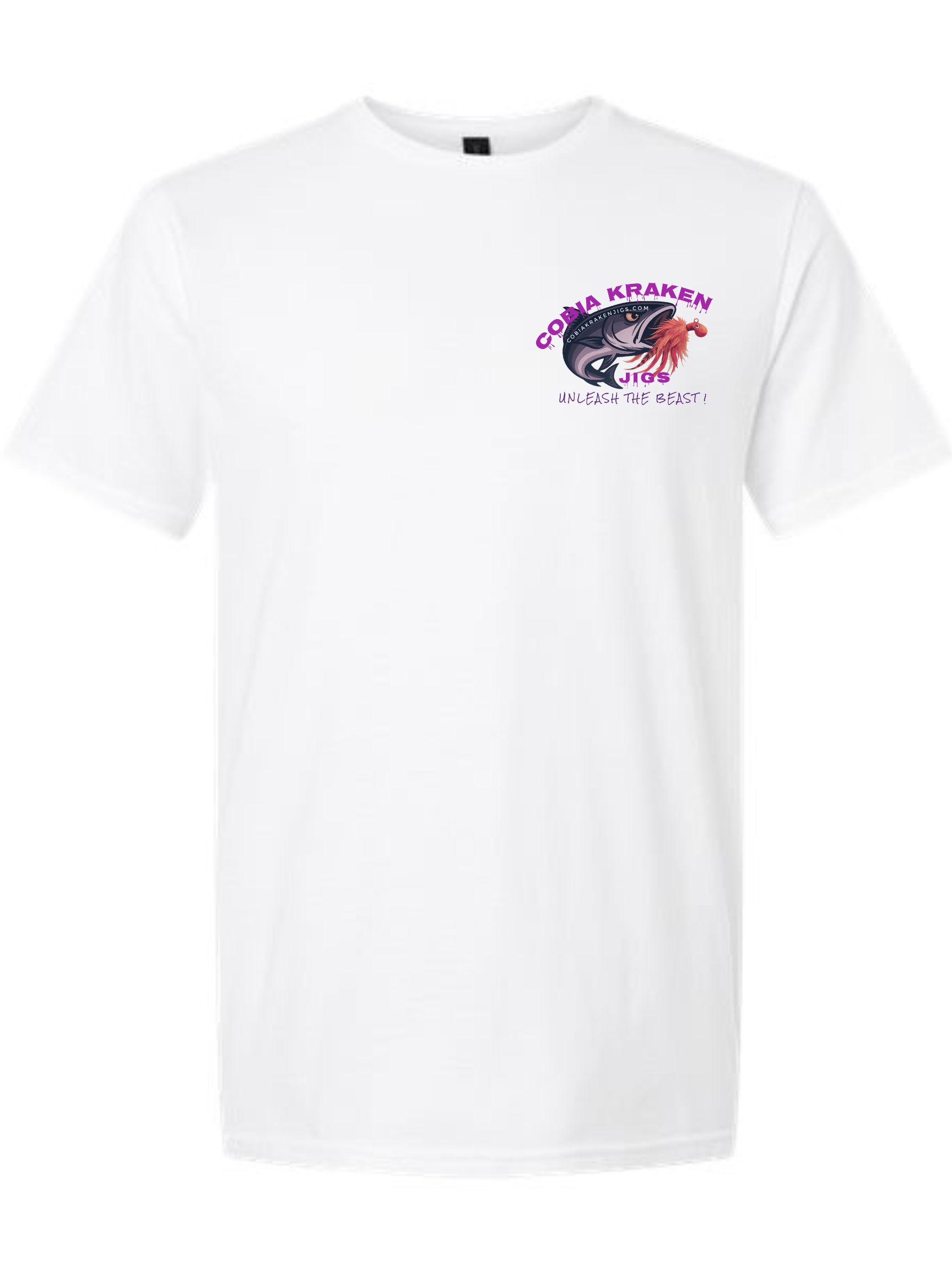 Cobia Kraken Jigs Fish Tee